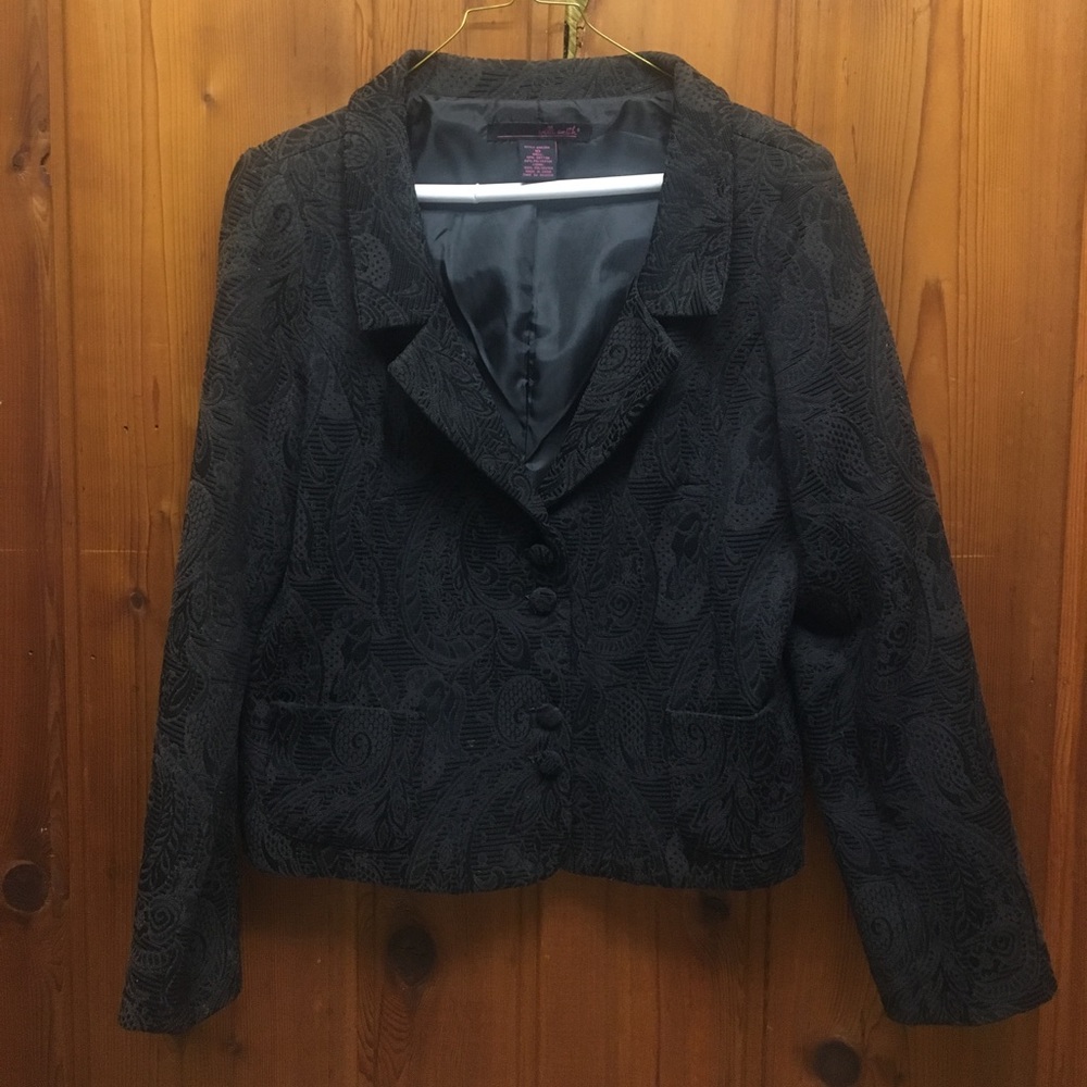 Black Willi Smith Paisley Blazer